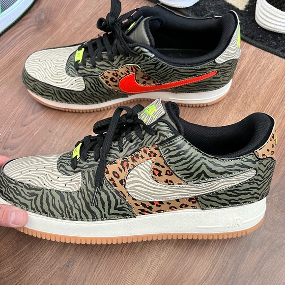 Air Force 1 animal print 1/1 size 13 Rare! - Picture 4 of 7